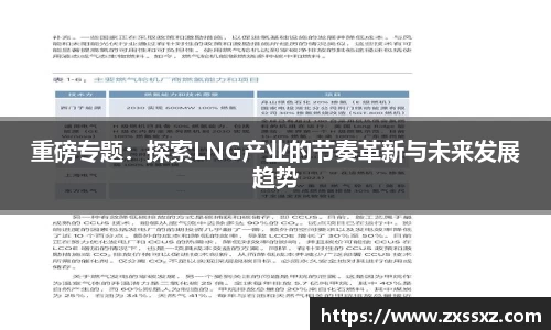 重磅专题：探索LNG产业的节奏革新与未来发展趋势